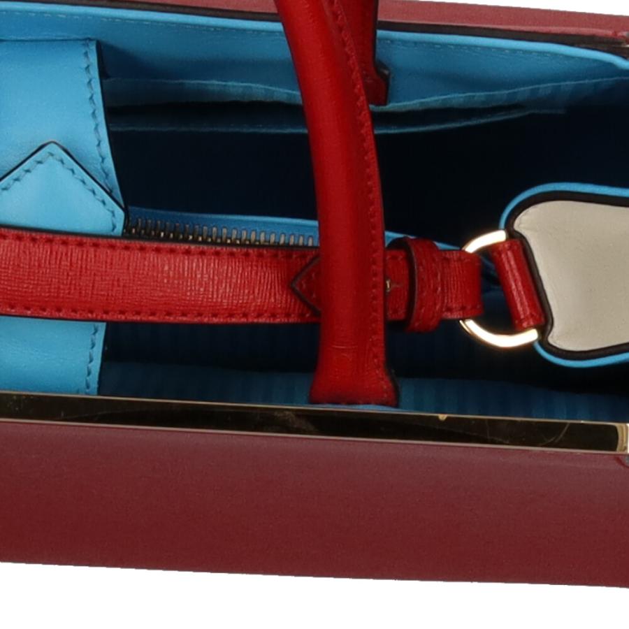 FENDI（フェンディ） トゥージュール ショルダーバッグ レザー レッド 