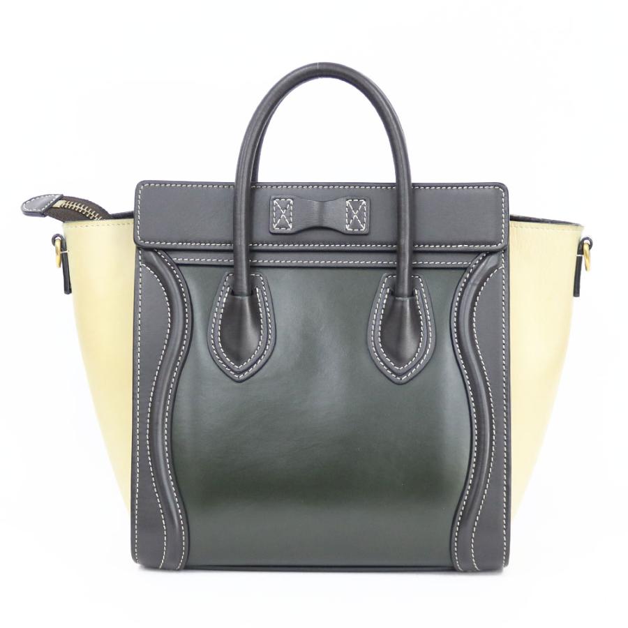 CELINE（セリーヌ） ラゲージ ナノ ショルダーバッグ レザー マルチ