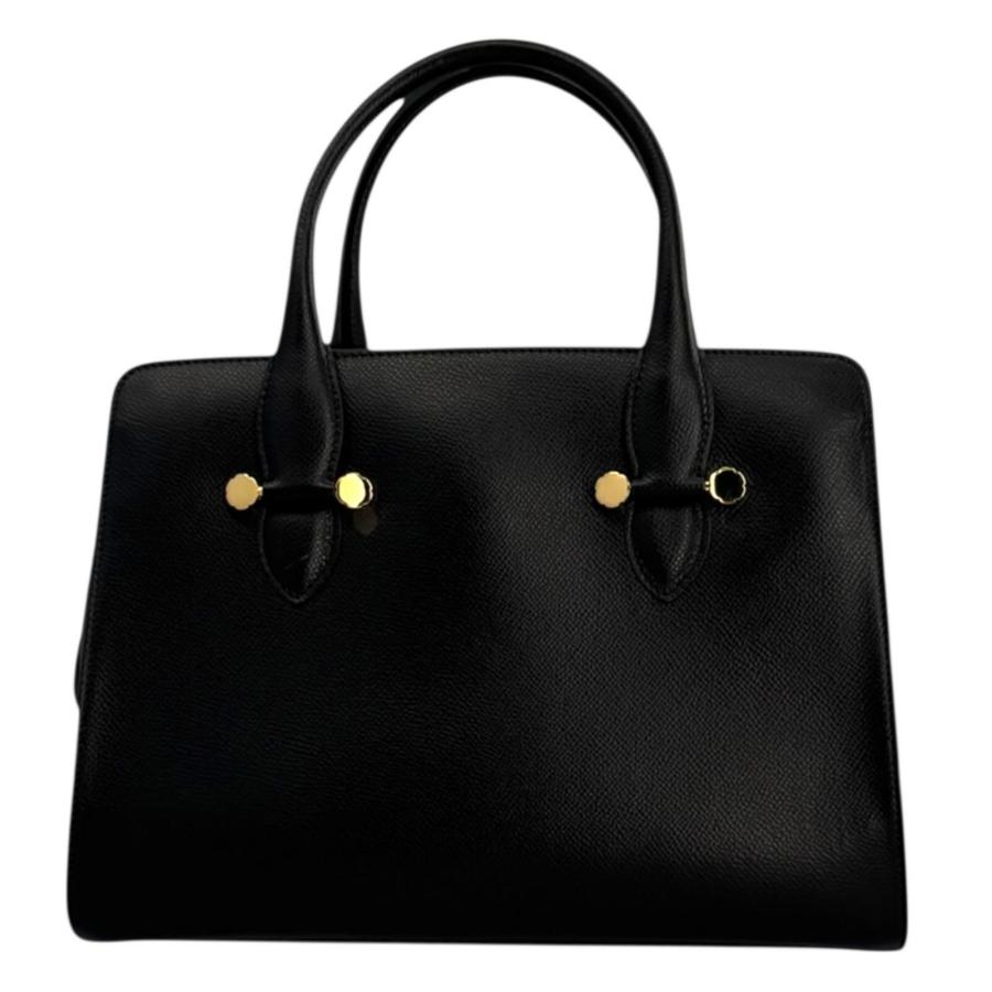 サルヴァトーレフェラガモ ショルダーバッグ レザー ブラック