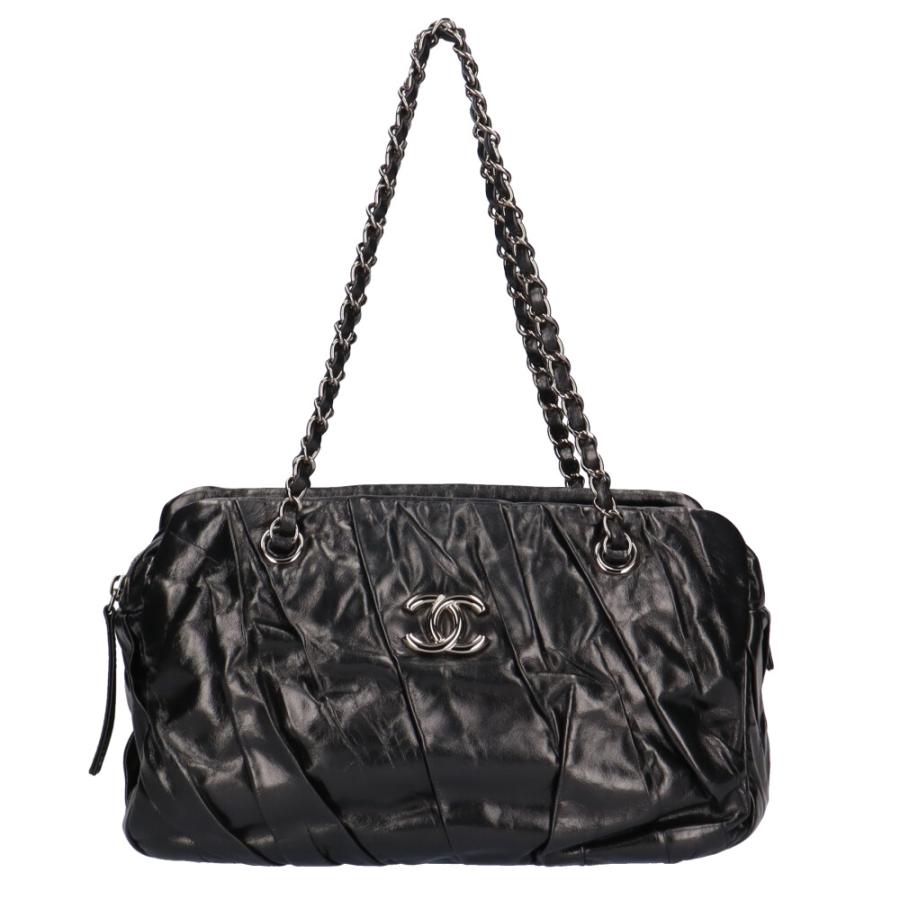 CHANEL（シャネル） チェーン ショルダーバッグ カーフ ブラック 