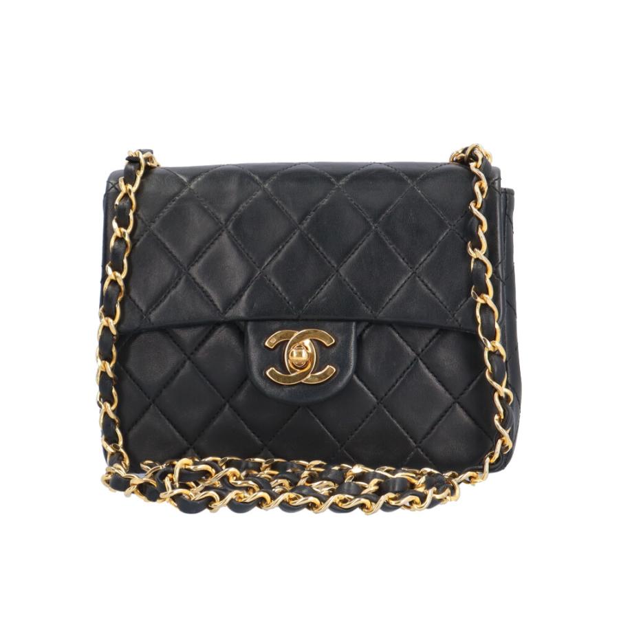 CHANEL（シャネル） ミニマトラッセ ショルダーバッグ レザー A01115