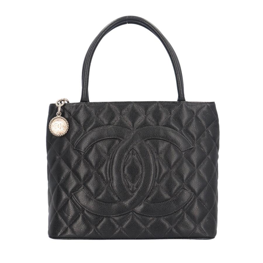 CHANEL（シャネル） 復刻トート マトラッセ トートバッグ キャビア