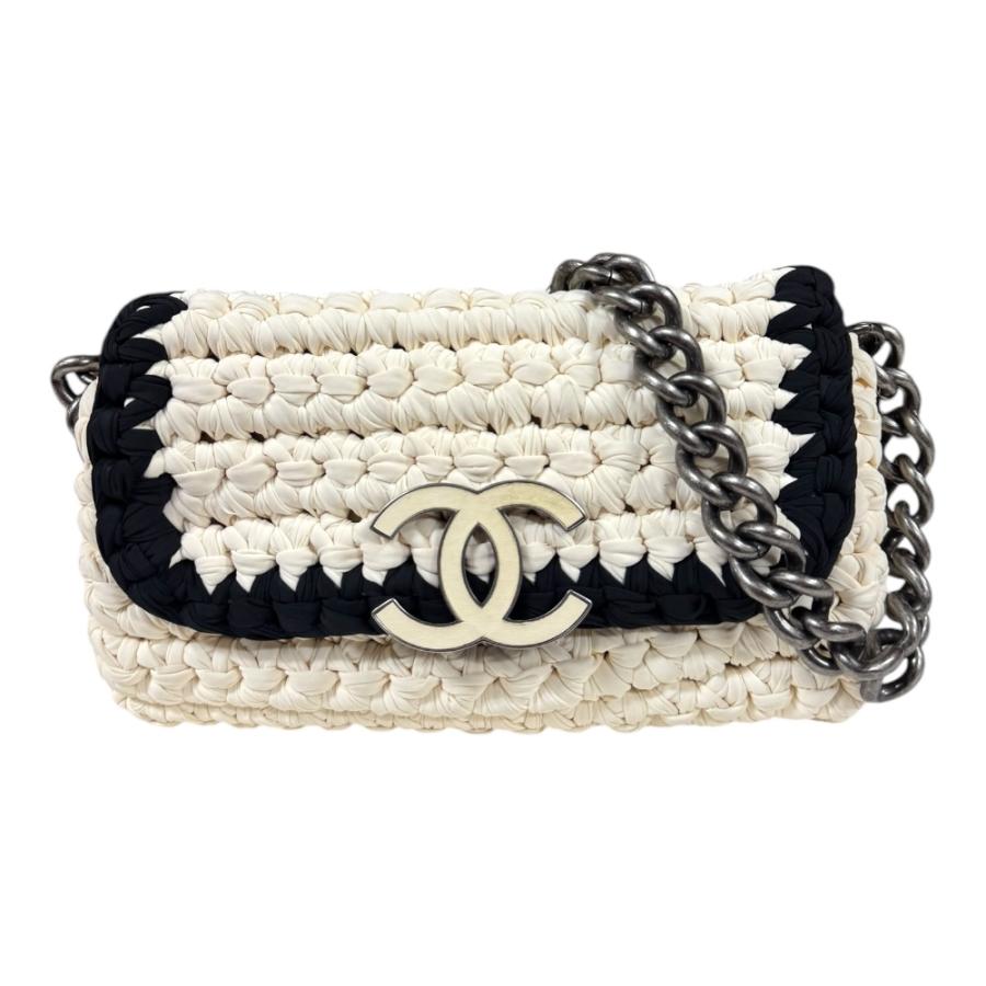 CHANEL（シャネル） クロシェ ショルダーバッグ ファブリック A92108