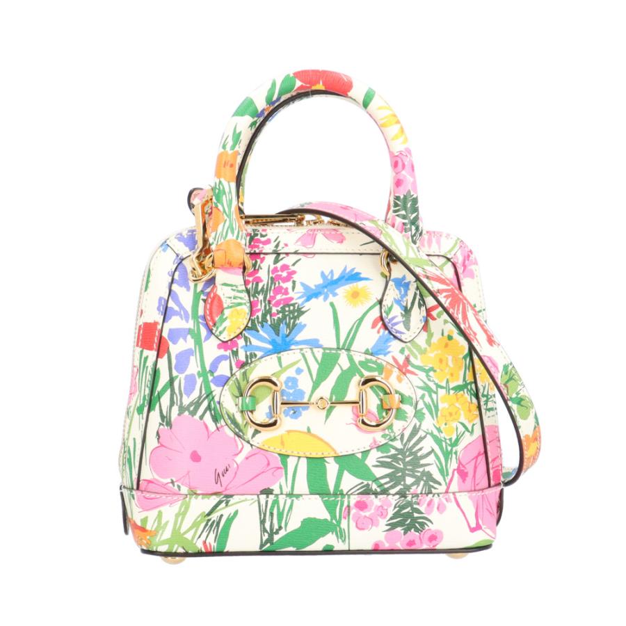 GUCCI グッチ ケン・スコット プリント ミニバッグ ホースビット1955 