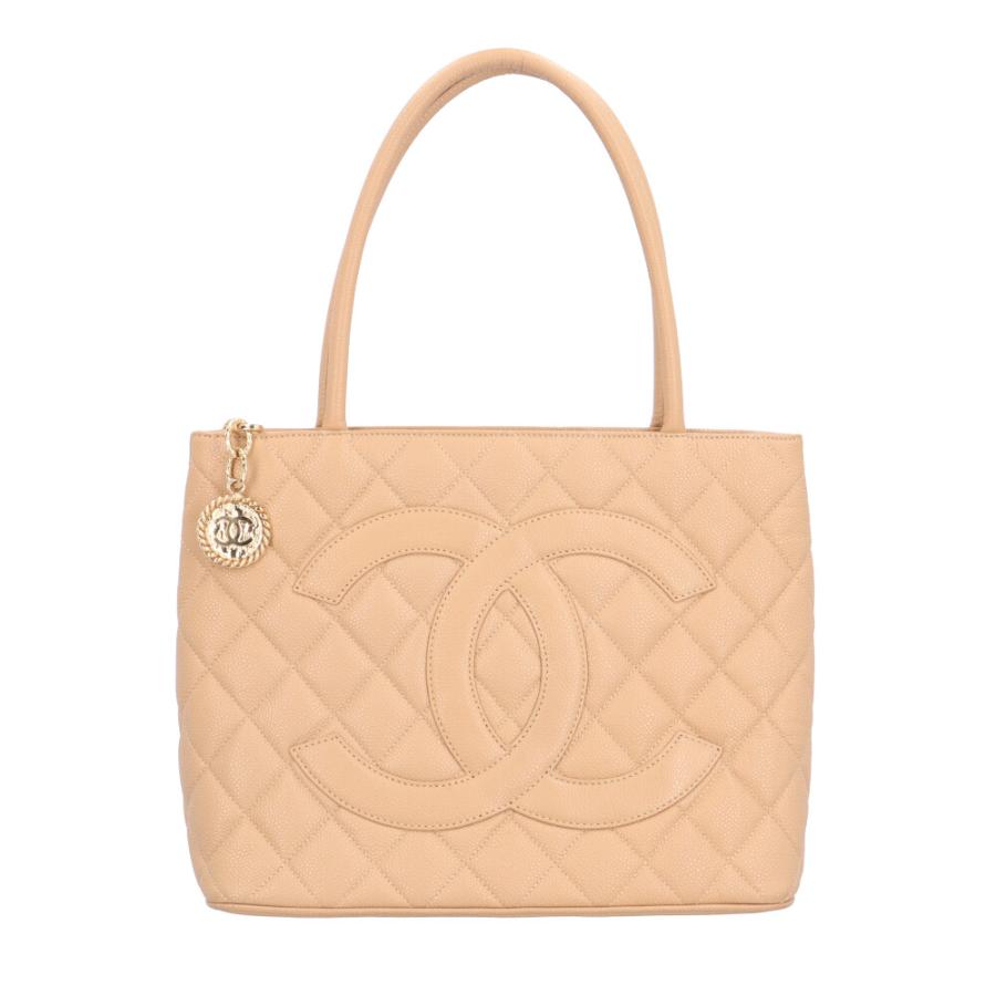 CHANEL シャネル 復刻トート ココマーク トートバッグ キャビアスキン 