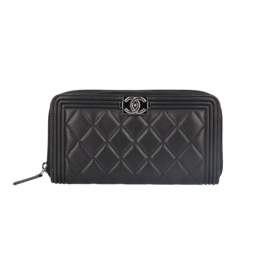 CHANEL（シャネル） ボーイシャネル 長財布 ラムスキン A80815 