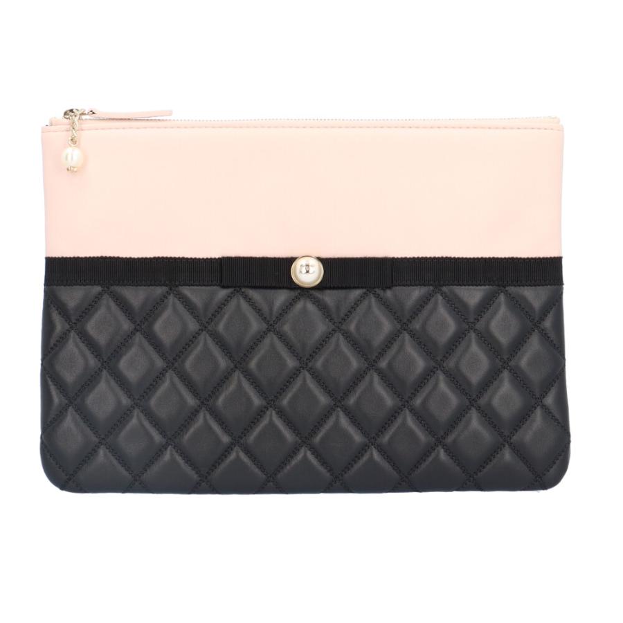 CHANEL（シャネル） クラッチバッグ ラムスキン ピンク レディース