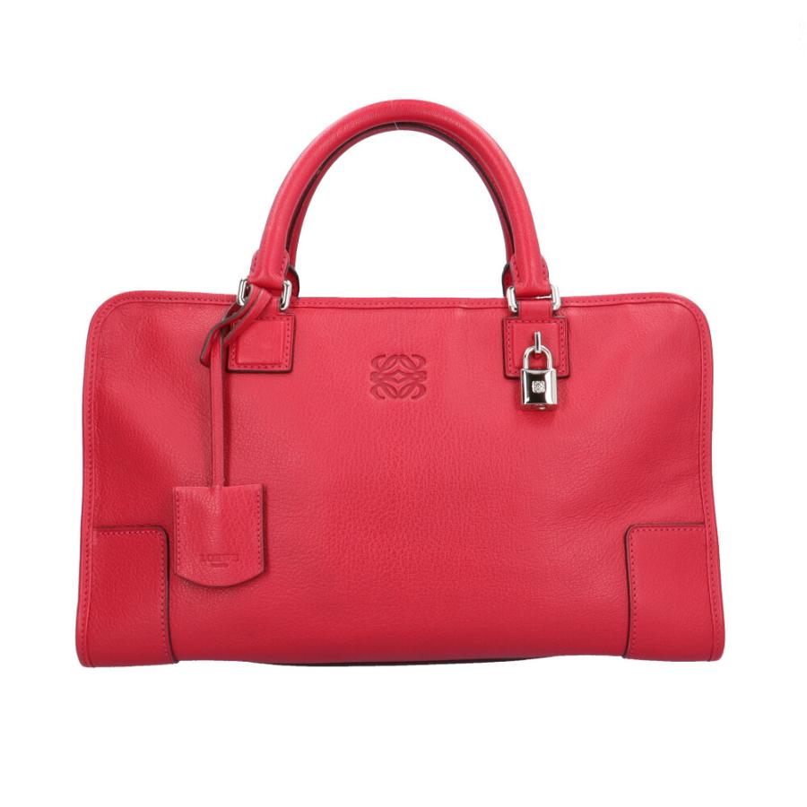 LOEWE（ロエベ） アマソナ36 ハンドバッグ レザー レッド レディース 