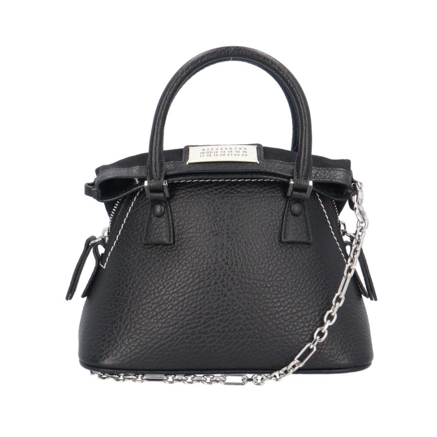 未使用　メゾンマルジェラ　5acレザー ショルダーバッグ メゾンマルジェラ】5AC レザーショルダーバッグ ミディアム – GQ SHOP