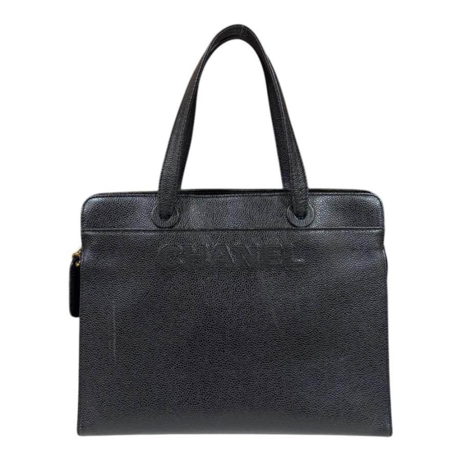 CHANEL（シャネル） ハンドバッグ キャビアスキン ブラック レディース