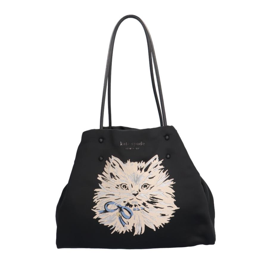 エブリシング パフィー キャット ラージ トート　猫 kate spade new york（ケイトスペード ニューヨーク）の
