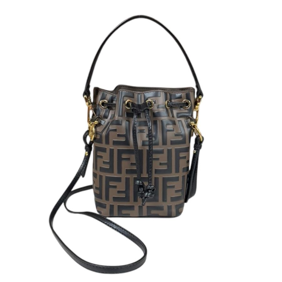 FENDI フェンディ モントレゾールミニ ショルダーバッグ レザー FENDI フェンディ モントレゾールミニ ショルダーバッグ レザー