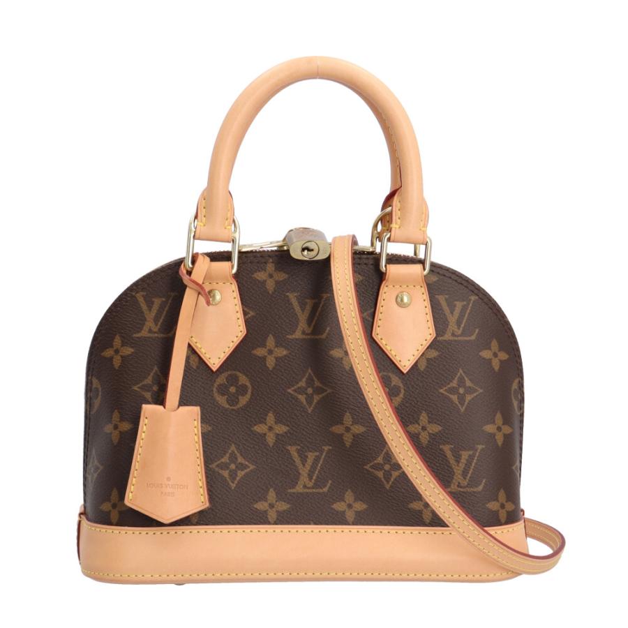 【美品】ルイヴィトン アルマBB モノグラム ショルダーストラップ付 LOUIS VUITTON（ルイ・ヴィトン） アルマBB モノグラム ショルダー