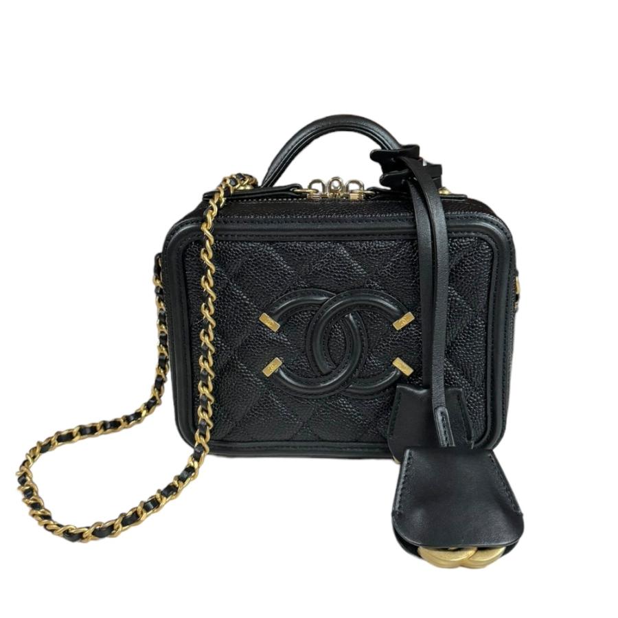 シャネル スモールバニティバッグ CHANEL（シャネル） スモールバニティバッグ CCフィリグリー