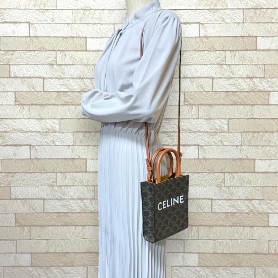 CELINE セリーヌ ミニバーティカルカバ トリオンフ ショルダー