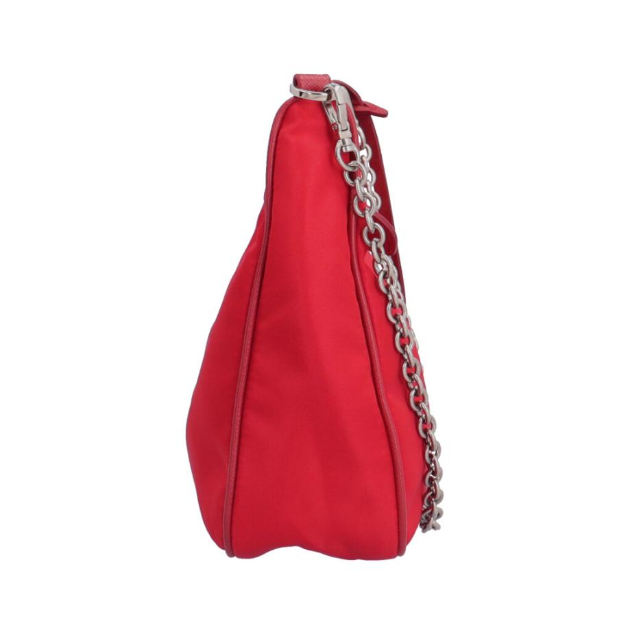 PRADA（プラダ） ショルダーバッグ ナイロン 1BH204 レッド ユニ