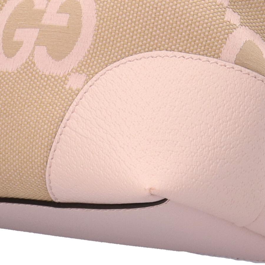 GUCCI（グッチ） ジャンボGG トートバッグ キャンバス 631685 ピンク