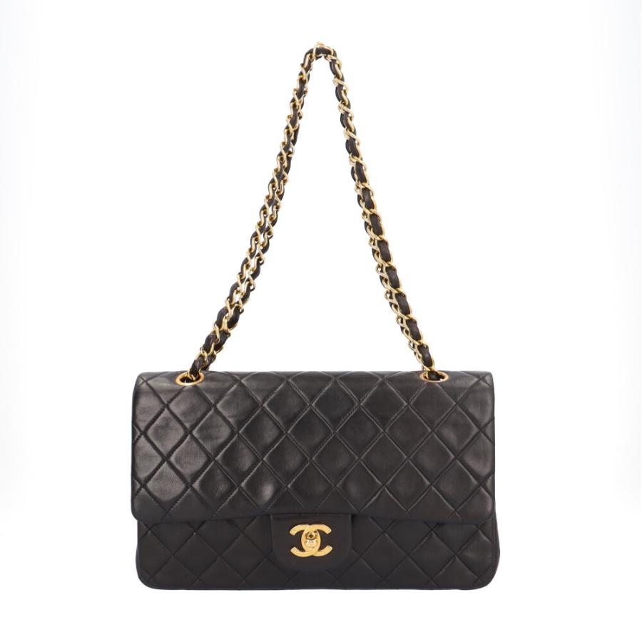 中古 シャネル CHANEL A01112 レディース ショルダーバッグ マトラッセ ブラック ラムスキン CHANEL（シャネル） マトラッセ ショルダーバッグ ラムスキン A01112