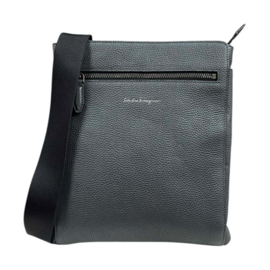 【レア品、美品！】サルバトーレフェラガモ レザーパッチ スエット レア品、美品！】サルバトーレフェラガモ レザーパッチ スエット