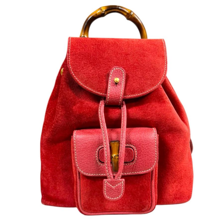 GUCCI（グッチ） バンブー リュック・デイパック スウェード 003 1705