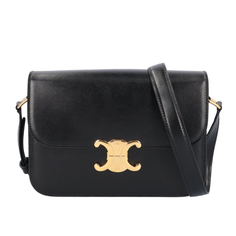 CELINE（セリーヌ） クラシックトリオンフ ショルダーバッグ レザー 