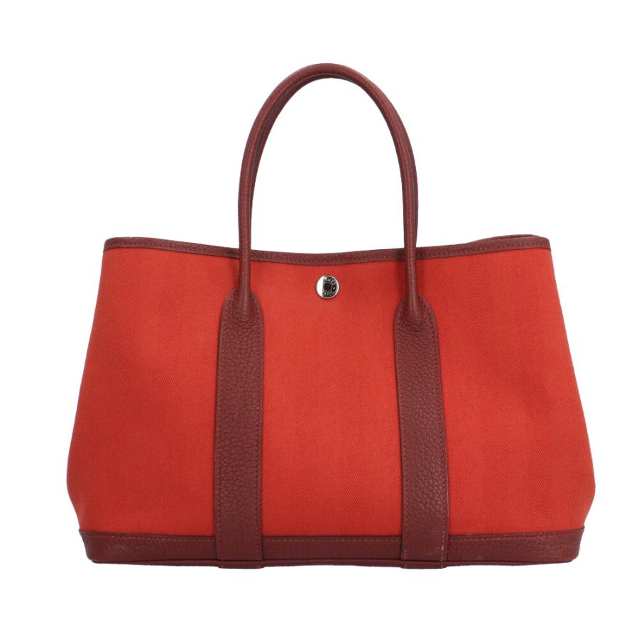 HERMES エルメス ガーデンパーティTPM ハンドバッグ トワル HERMES エルメス ガーデンパーティTPM ハンドバッグ トワル