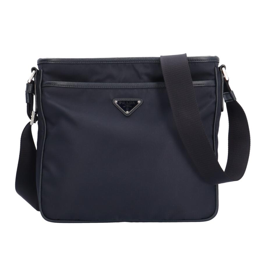PRADA（プラダ） ショルダーバッグ ナイロン 2VH797 ネイビー メンズ