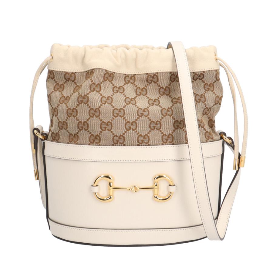 GUCCI グッチ ホースビット ショルダーバッグ GGキャンバス 602118