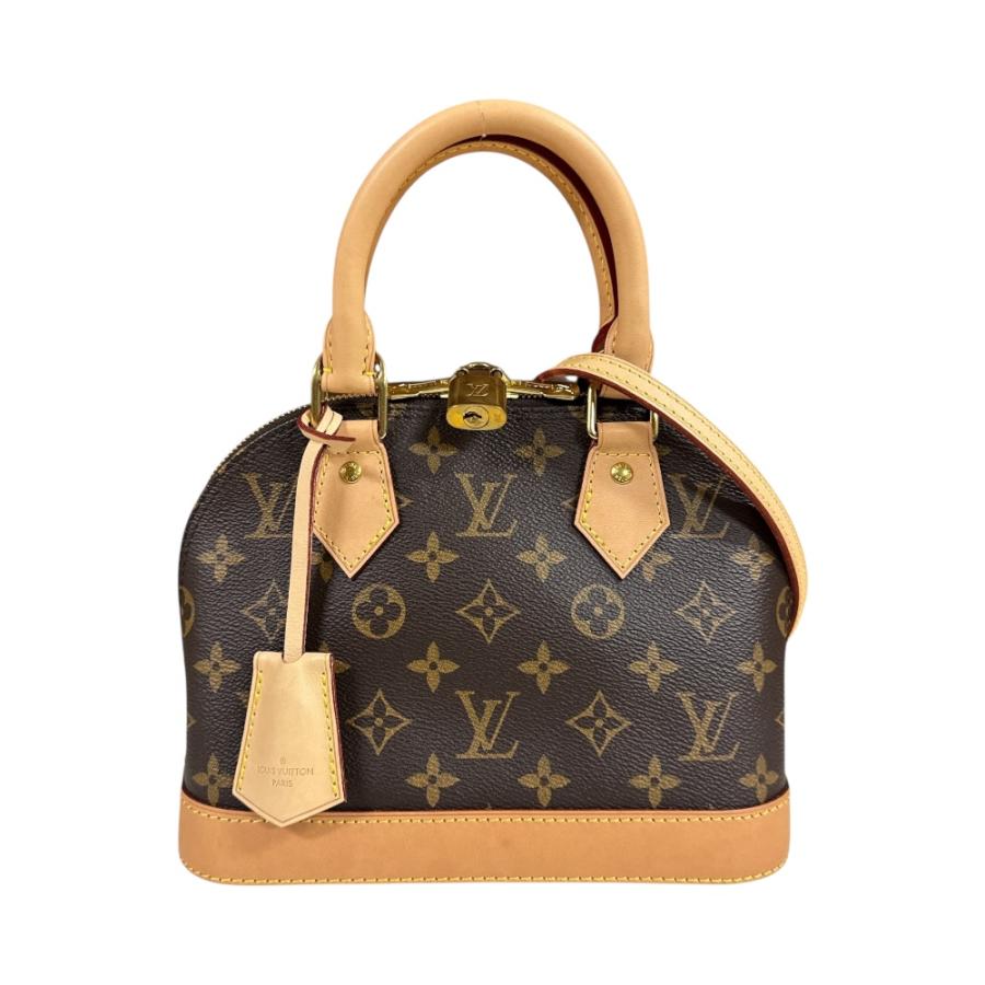 ルイヴィトン アルマBB モノグラム ショルダーバッグ モノグラムキャンバス M53152 ブラウン レディース LOUIS VUITTON  中古 LOUIS VUITTON（ルイ・ヴィトン） アルマBB モノグラム ショルダー