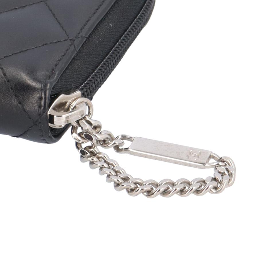 CHANEL シャネル 長財布 リボン CHANEL（シャネル） カンボン 長財布 レザー レディース 中古 美品