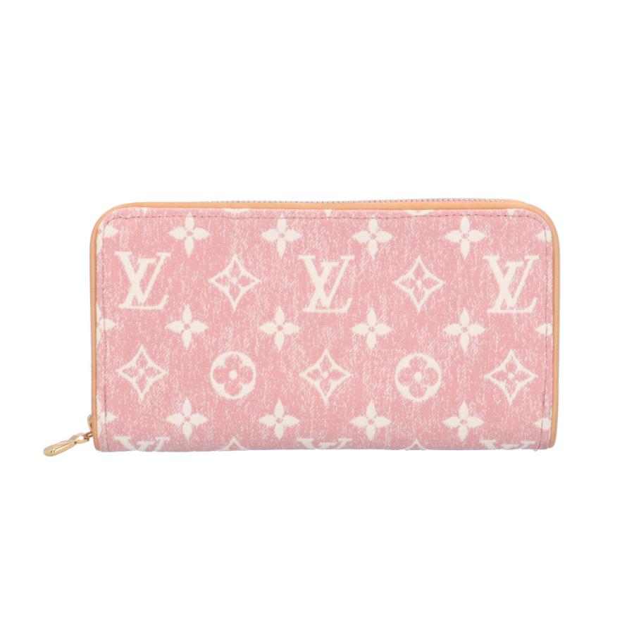 ルイヴィトン ジッピーウォレット モノグラムジャカードデニム 長財布 M81182 レディース LOUIS VUITTON  中古 LOUIS VUITTON（ルイ・ヴィトン） ジッピーウォレット モノグラムジャ