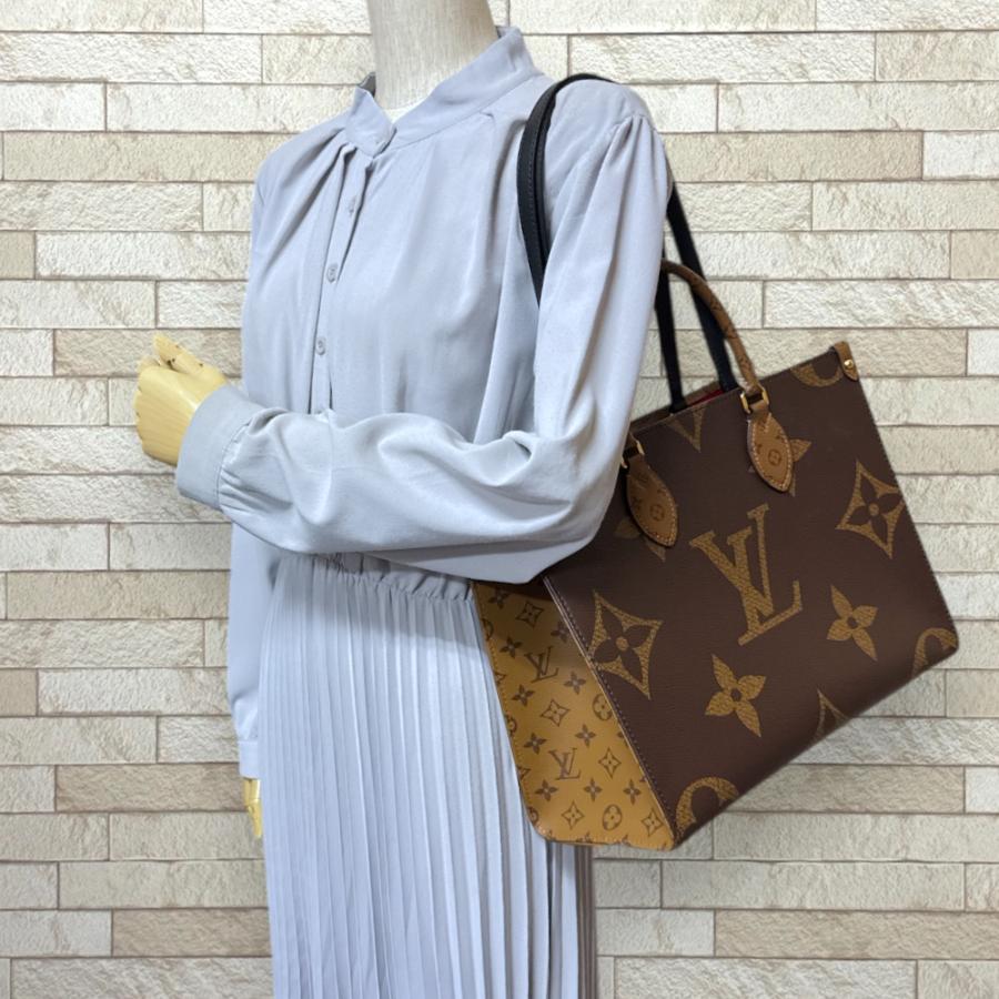 ルイヴィトン　オンザゴー　MM ルイヴィトン オンザゴーMMジャイアントモノグラム