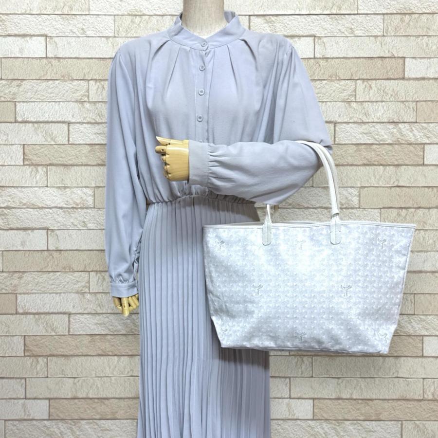 美品 サンルイ PM ブランド GOYARD（ゴヤール） サンルイPM トートバッグ PVCコーティング