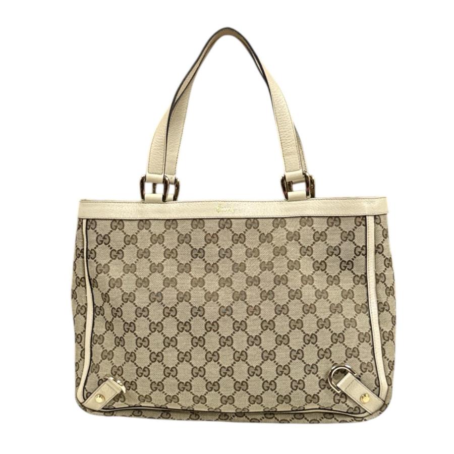 GUCCI（グッチ） アビー トートバッグ GGキャンバス 170004 ベージュ