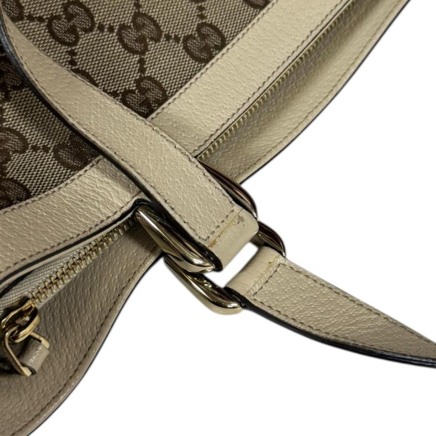 GUCCI（グッチ） アビー トートバッグ GGキャンバス 170004 ベージュ