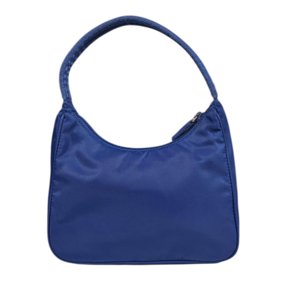PRADA（プラダ） ハンドバッグ ナイロン MV519 ブルー レディース 中古