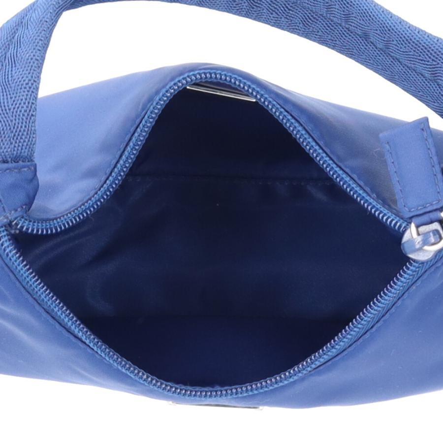 PRADA（プラダ） ハンドバッグ ナイロン MV519 ブルー レディース 中古