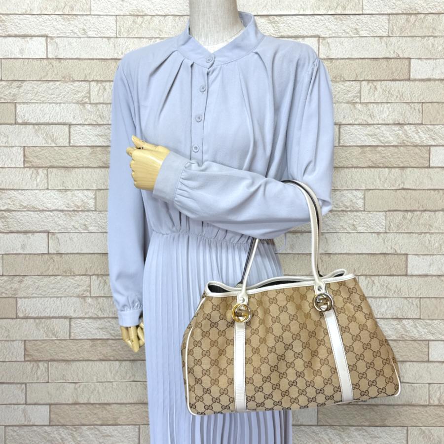 GUCCI（グッチ） GGツインズ GGキャンバス トートバッグ GGキャンバス 