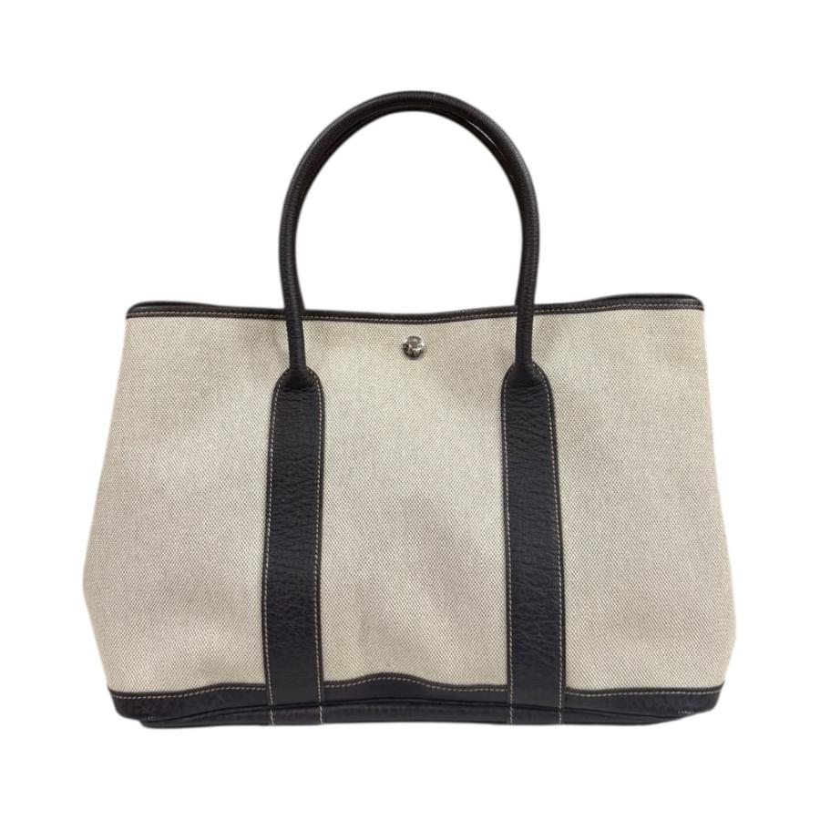 HERMES（エルメス） ガーデンパーティPM トートバッグ トワルアッシュ