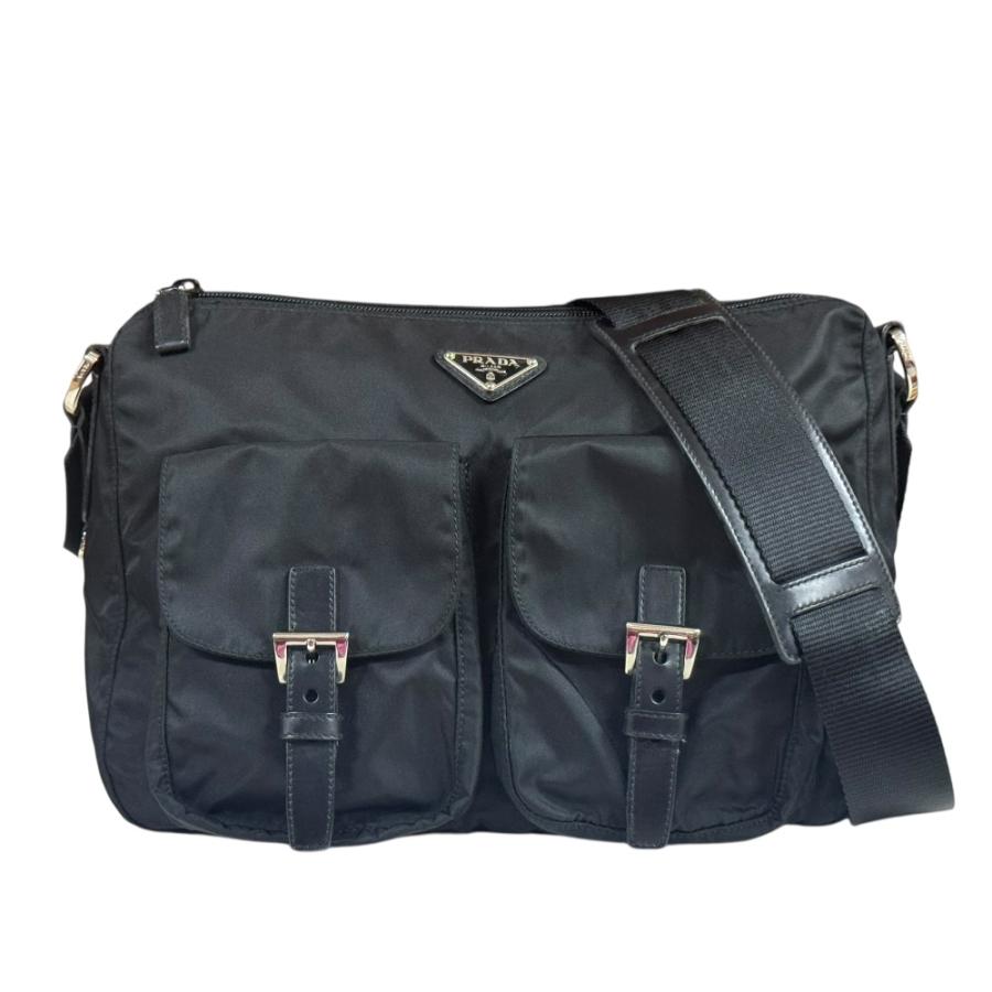 PRADA（プラダ） ショルダーバッグ ナイロン BT0644 ブラック