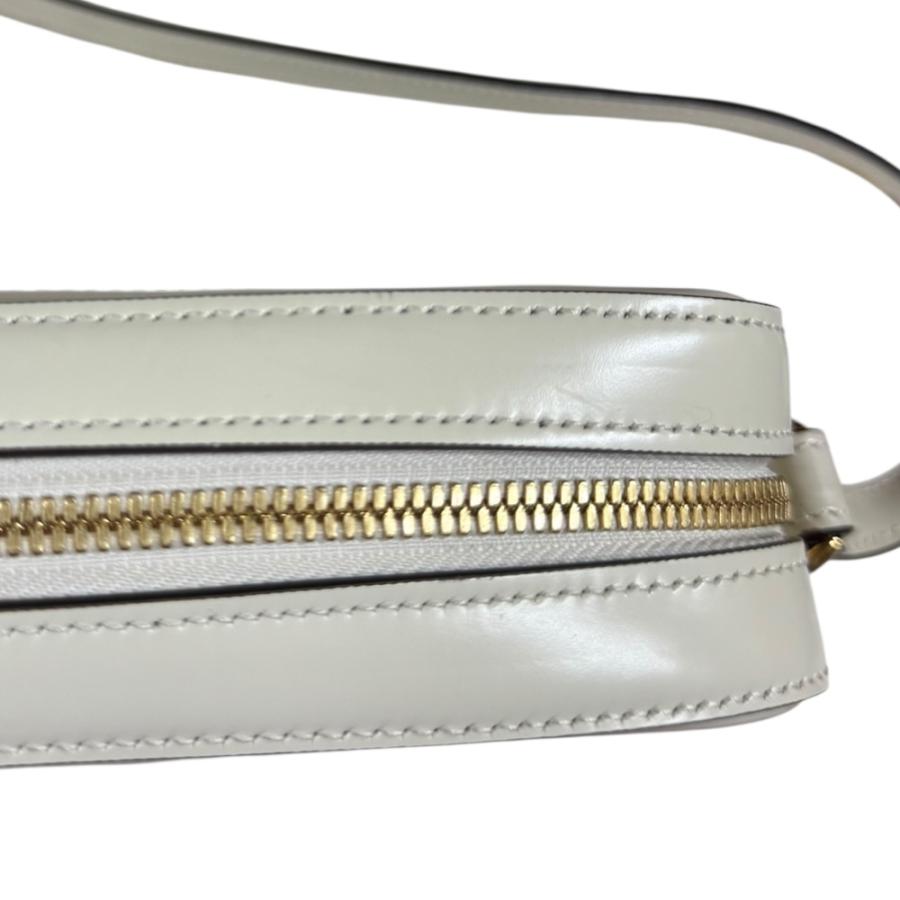 GUCCI グッチ カットアウト フローラ ショルダーバッグ レザー