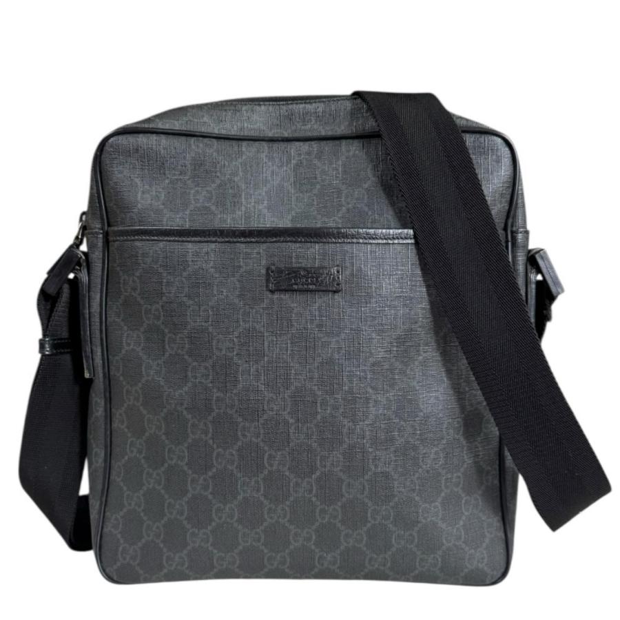 【正規品】GUCCI GGスプリーム ショルダーバッグ ブラック GUCCI（グッチ） GGスプリーム ショルダーバッグ GGスプリーム