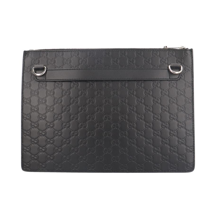 GUCCI（グッチ） グッチシマ ショルダーバッグ レザー 429004 ブラック