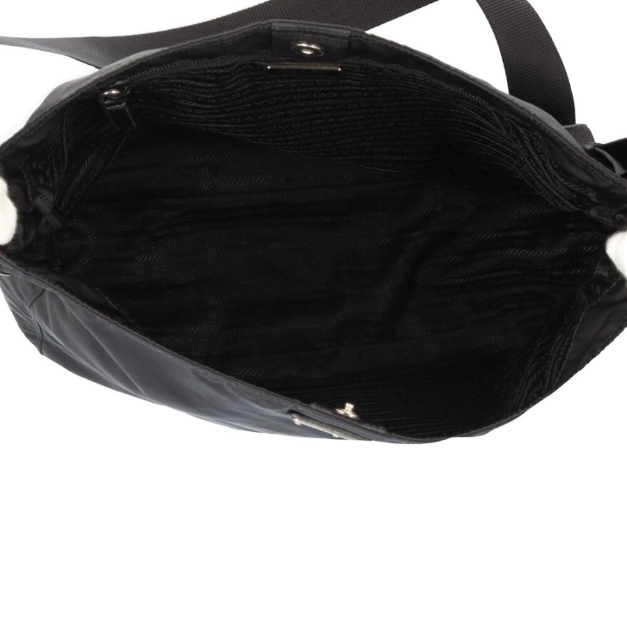 『美品』PRADA(プラダ)ショルダーバッグ ナイロン ブラック PRADA（プラダ） ショルダーバッグ ナイロン ブラック メンズ 中古