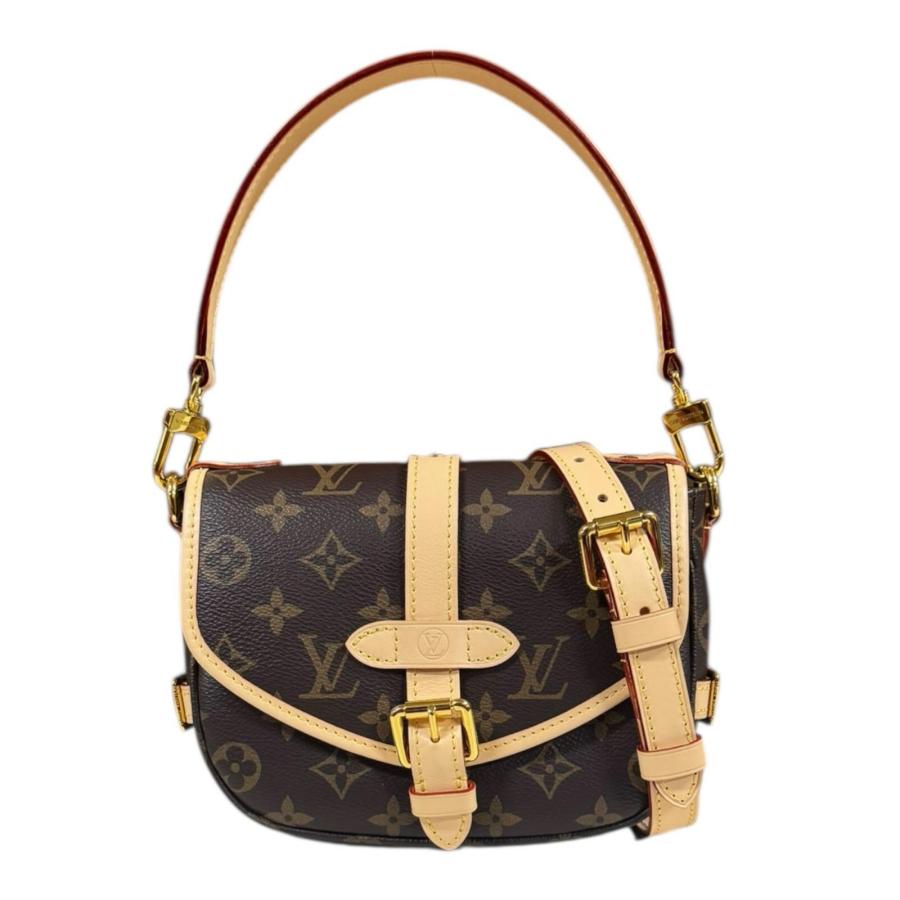 ルイヴィトン　ソミュール　モノグラム　ショルダーバッグ LOUIS VUITTON（ルイ・ヴィトン） ソミュール35 ショルダーバッグ