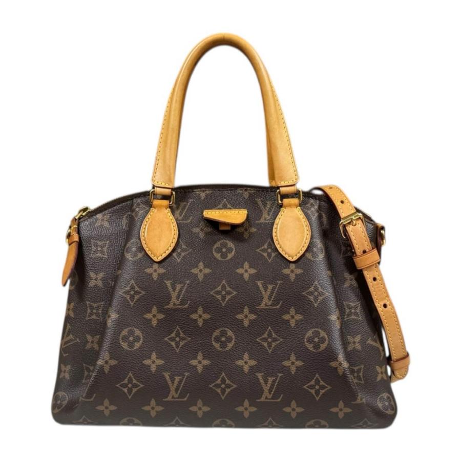 ルイヴィトン リボリーPM モノグラム ショルダーバッグ モノグラムキャンバス M44543 ブラウン レディース LOUIS VUITTON  中古 LOUIS VUITTON（ルイ・ヴィトン） リボリーPM モノグラム ショルダー