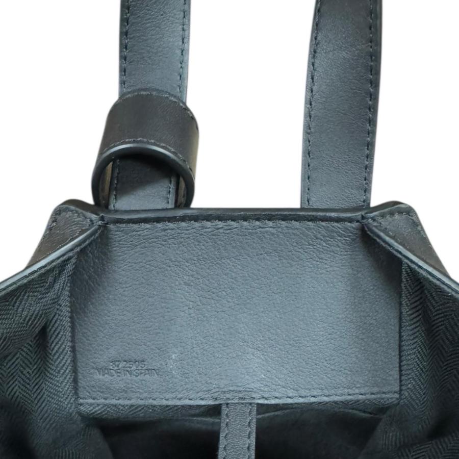 ロエベ ハンモックバッグ コンパクト ショルダーバッグ A538H13X10 ブラック レディース LOEWE  中古 LOEWE（ロエベ） ハンモックバッグ コンパクト ショルダーバッグ