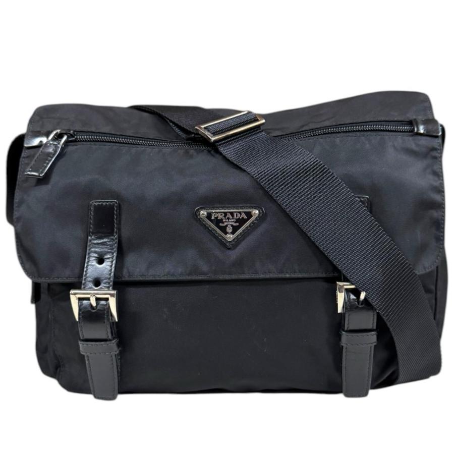 PRADA（プラダ） ショルダーバッグ ナイロン ブラック ユニセックス