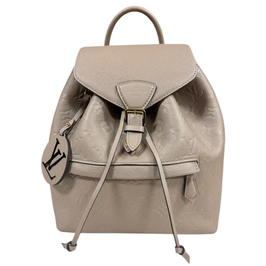 ルイヴィトン LOUIS VUITTON リュック・デイパック モノグラム・アンプラット モンスリPM M45410 ベージュ LOUIS VUITTON（ルイ・ヴィトン） モンスリPM モノグラムアンプラント
