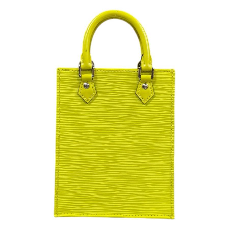 ルイヴィトン プティットサックプラ エピ ショルダーバッグ エピレザー M80169 イエロー レディース LOUIS VUITTON 中古 美品_2